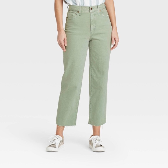 Universal Thread Denim - Women's Vintage Straight Cropped Jeans NWT